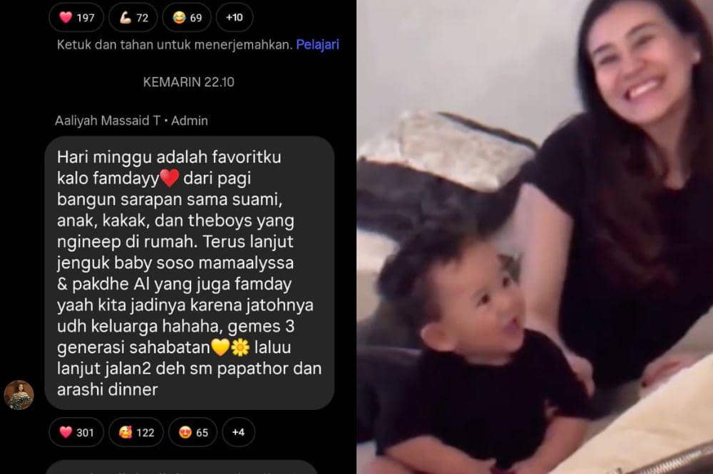 Arash Ketemu Baby Soso Anak Al Ghazali dan Alyssa Daguise 3