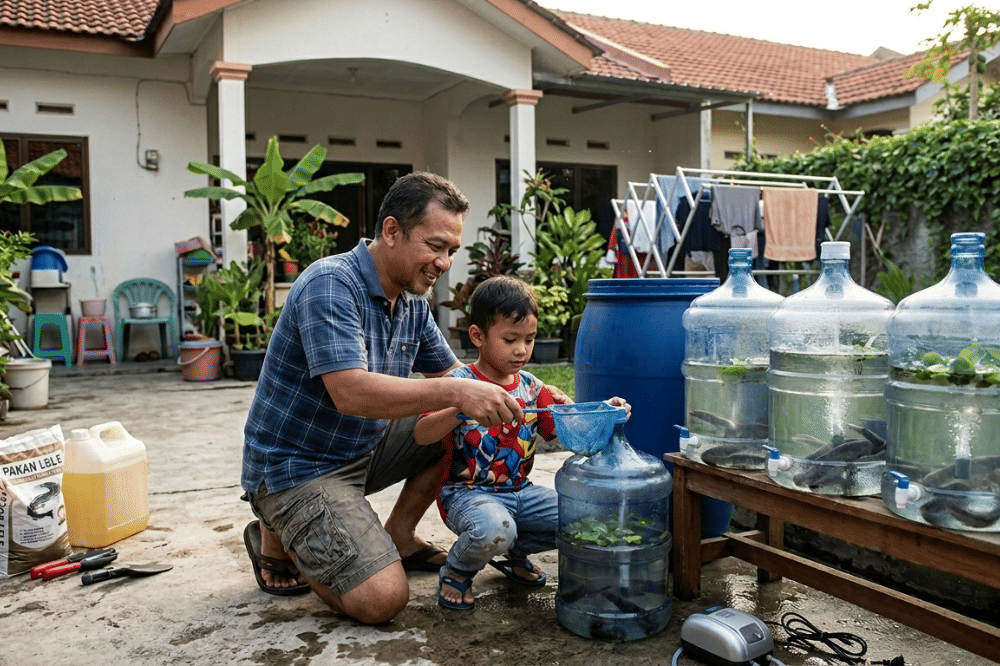 7 Cara Budidaya Lele di Galon, Bisa Jadi Aktivitas Seru Bareng Anak