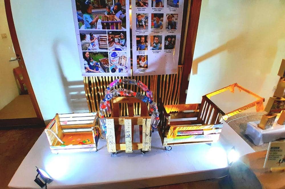 Pameran Crawler Alam Atelier Preschool Jakarta, eksplorasi gerak lewat alat stimulasi