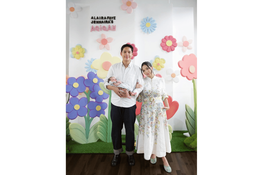 Foto Akikah Alaira Anak Adikara Fardy dan Nazla Alifa 4