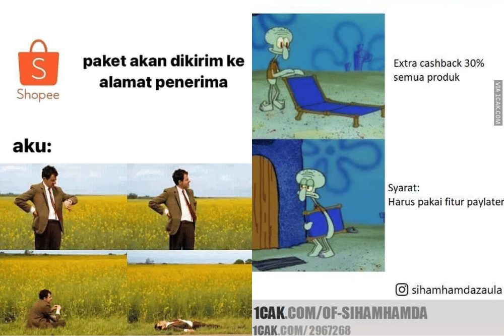 13 Meme Emak-Emak Belanja Online, Lucu dan Relate Banget!