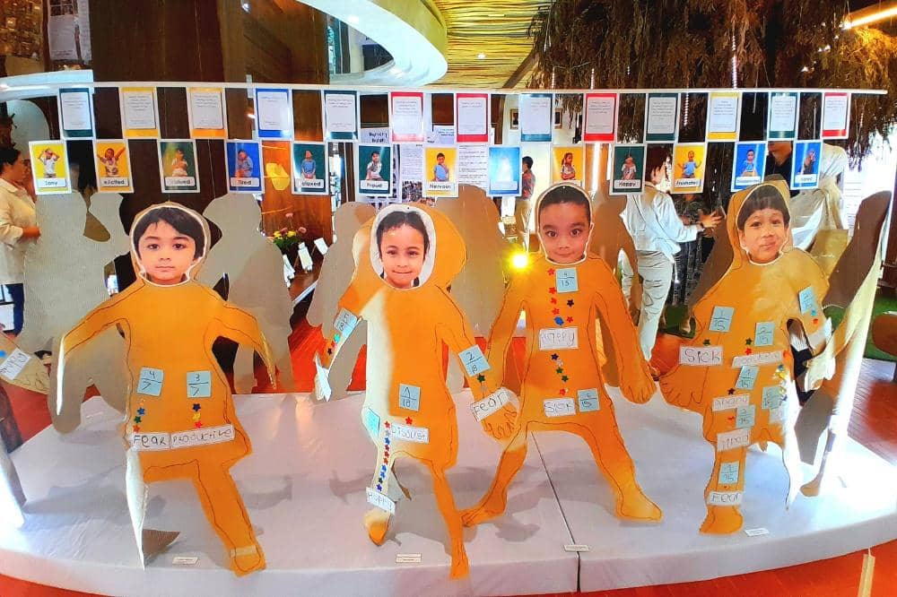 Pameran Pre-Nursery Awan Alam Atelier Preschool Jakarta, mengenal diri dan lingkungan