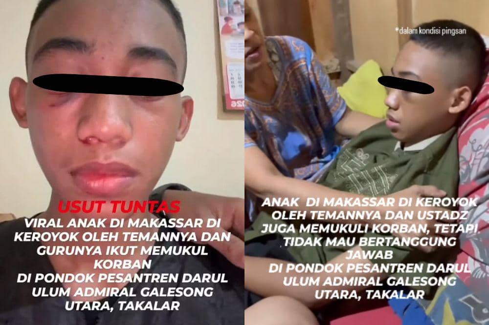 Kronologi Bullying Ponpes Darul Ulum Amira, Ustaz Diduga Ikut Aniaya