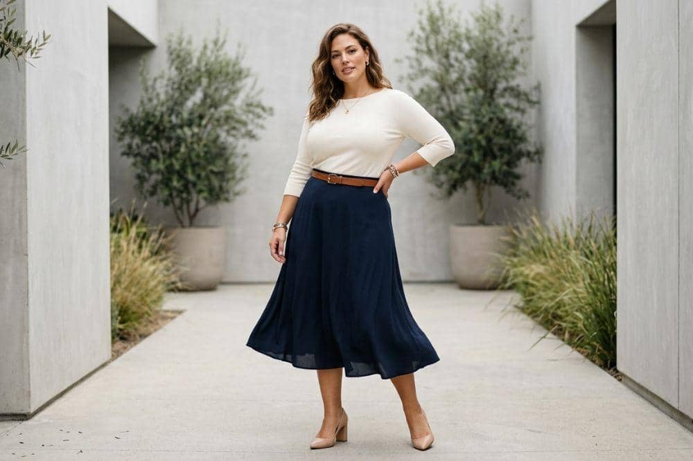 styling midi skirt