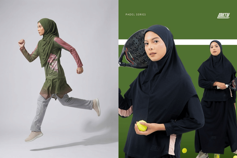 10 Inspirasi Baju Olahraga Hijab Syar'i Menutup Dada, Tetap Nyaman!
