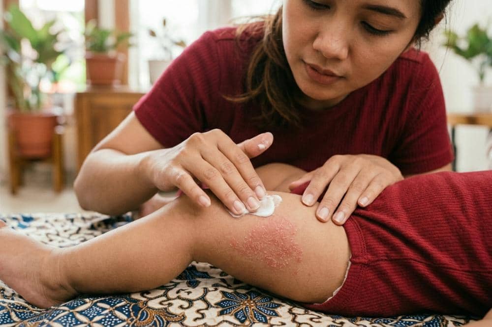 Bayi Bisa Terkena Eksim Walau Orangtua Tidak Punya Riwayat Alergi