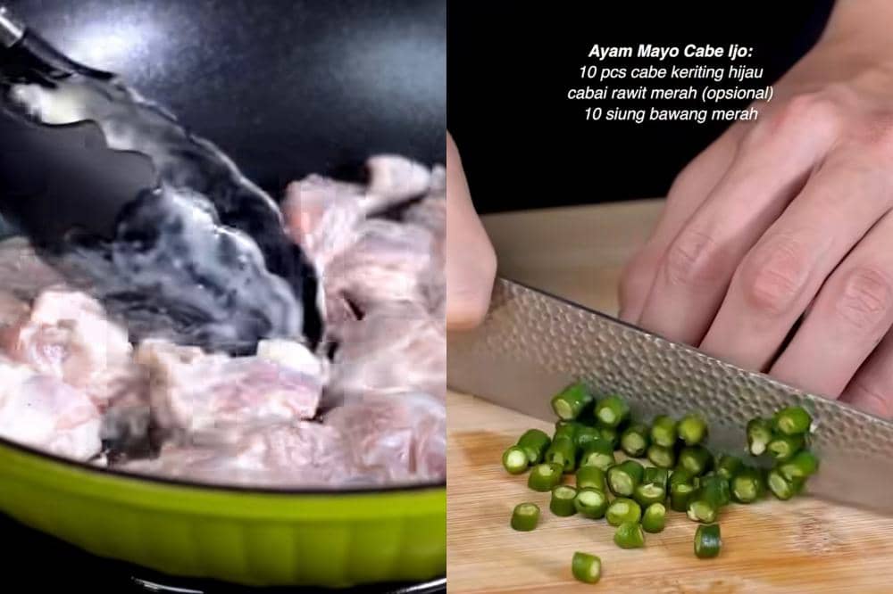 Resep ayam mayo cabe ijo