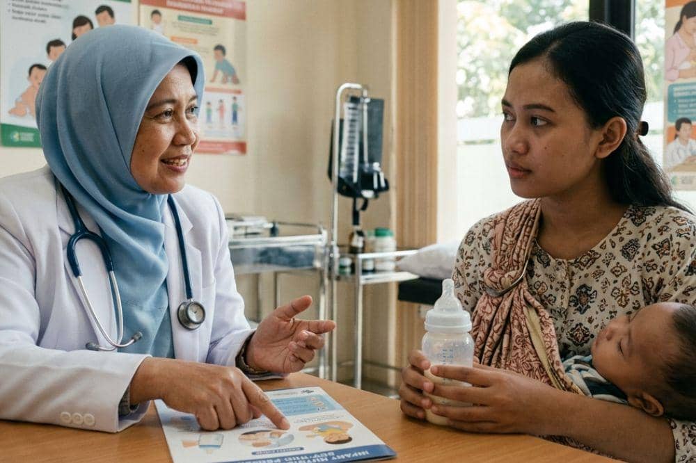 Susu Formula untuk Bayi Hanya Atas Anjuran Dokter dan Indikasi Medis