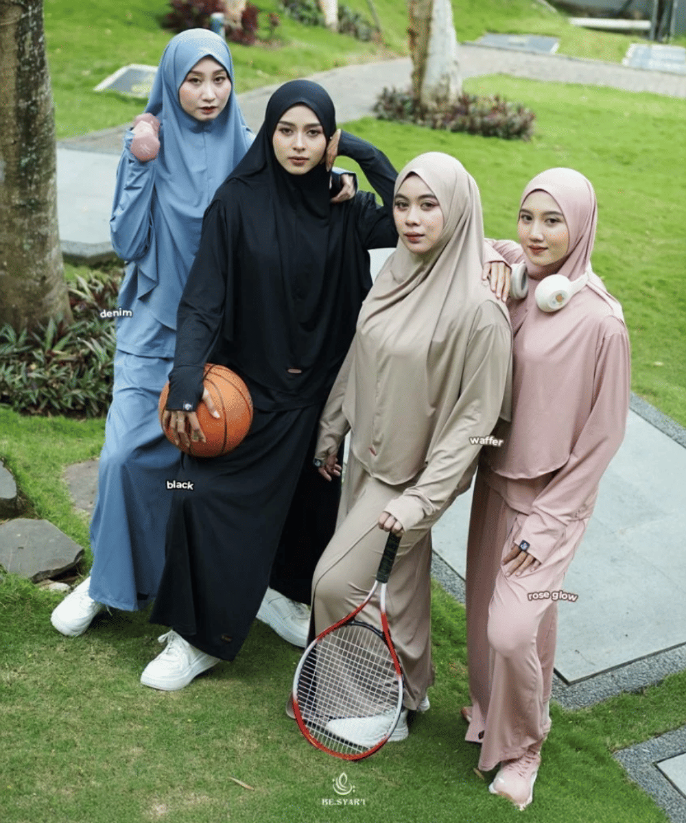 10 Inspirasi Baju Olahraga Hijab Syar'i Menutup Dada, Tetap Nyaman! 7.png