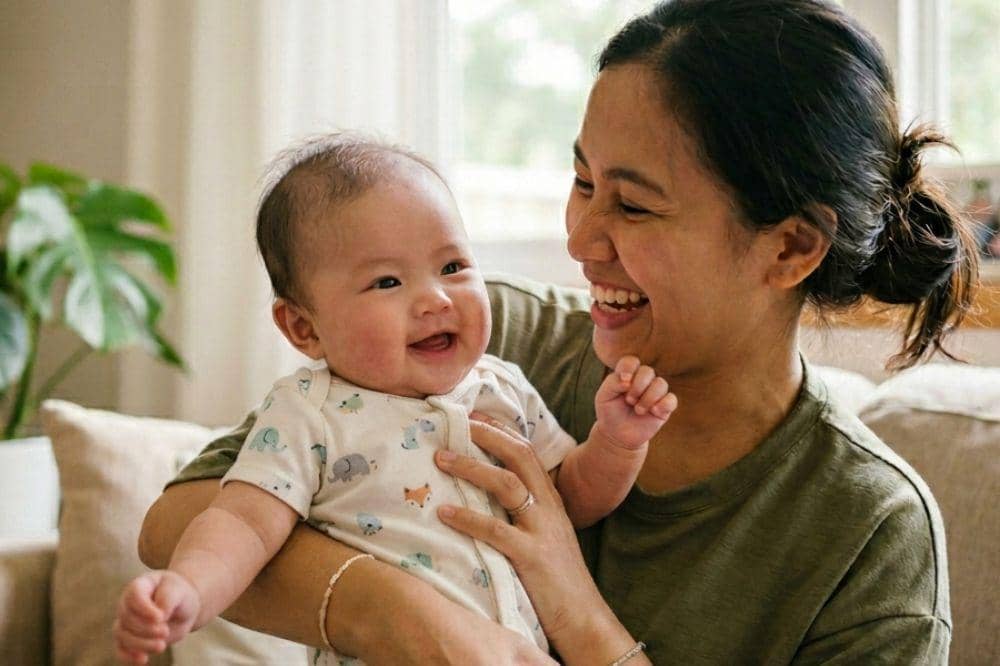 7 Cara Menstimulasi Kecerdasan Bayi, Bikin si Kecil Happy