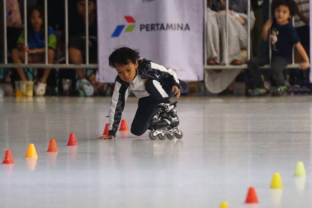 skater cilik faeyza