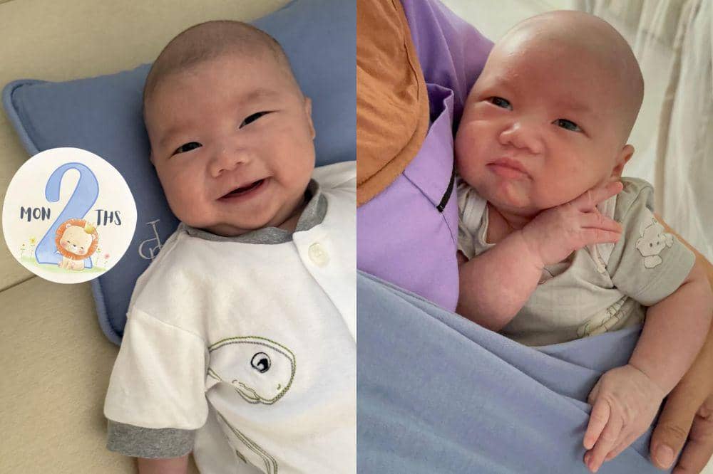 7 Foto Anak Pertama Evelyn Chrestella yang Lucu dan Menggemaskan