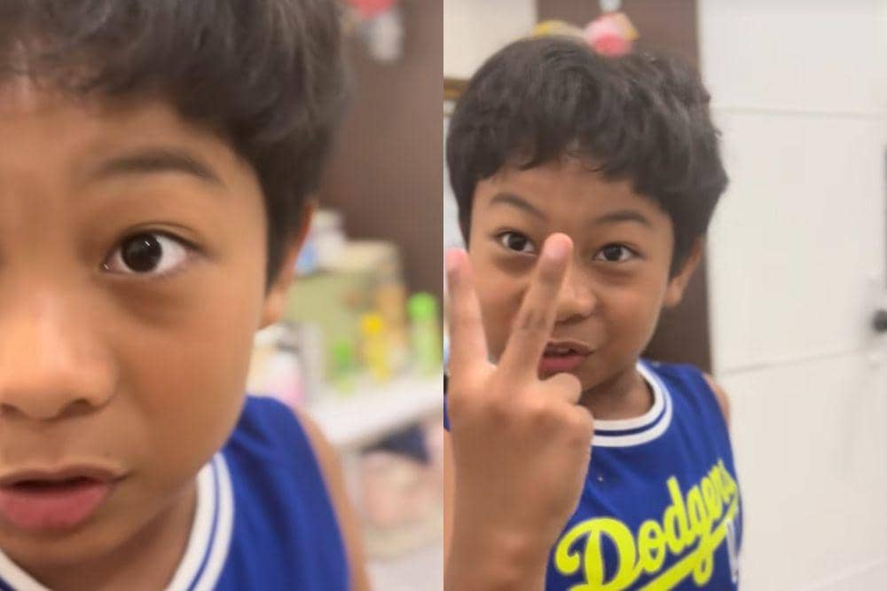 respons lucu anak saat Mama halu jungkook BTS