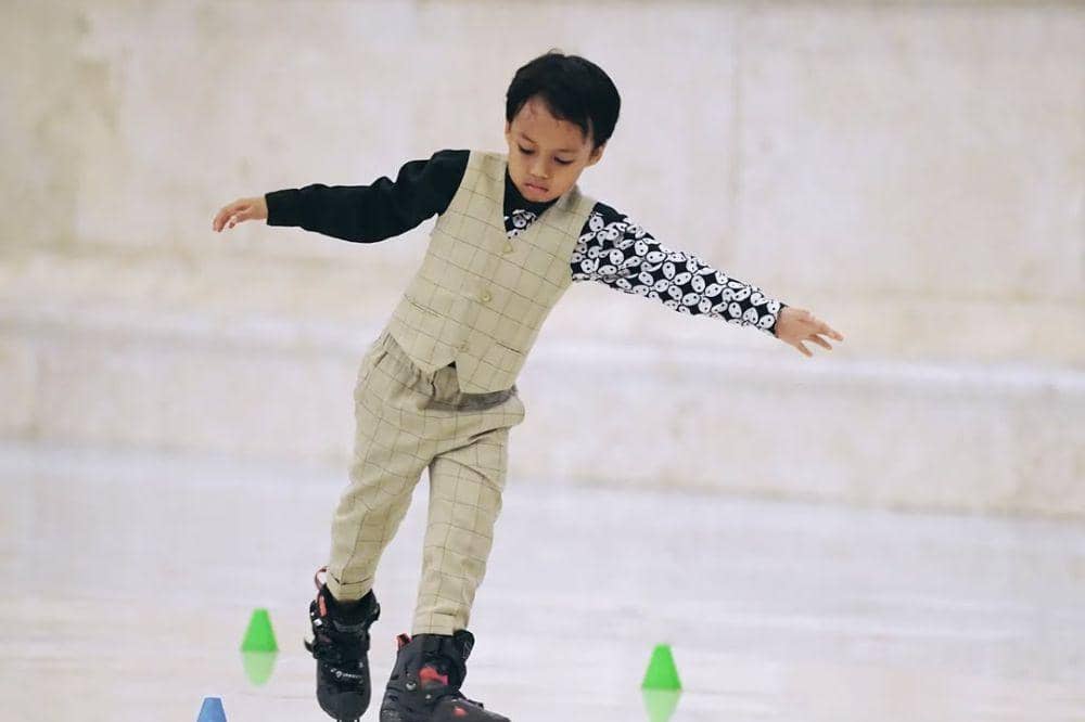 skater cilik faeyza