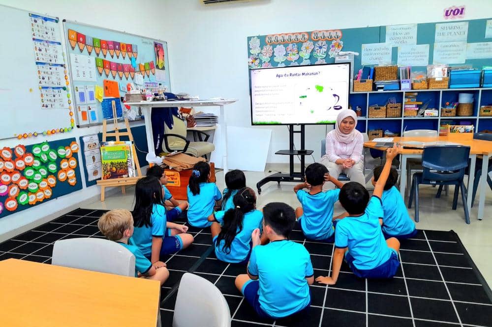 Ruang kelas di ACG School Jakarta