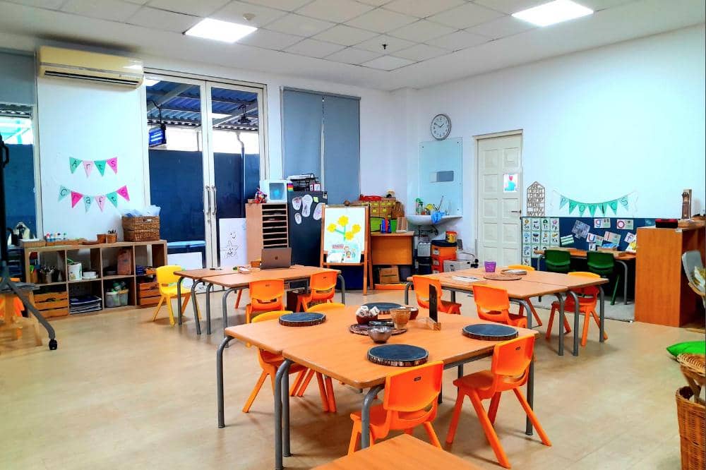 Ruang kelas di ACG School Jakarta