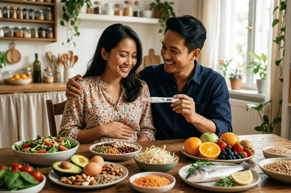 Jangan Cuma Makan Toge, Ini 7 Nutrisi Biar Cepat Garis Dua!