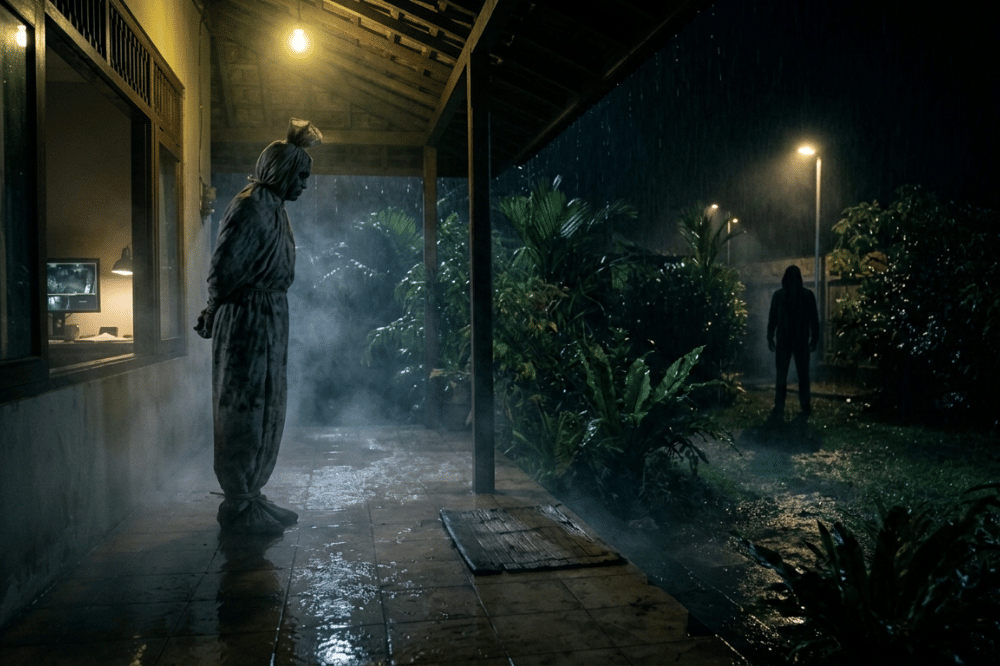 5 Fakta Teror Pocong di Teras Rumah, Waspada Ada Modus Pencurian