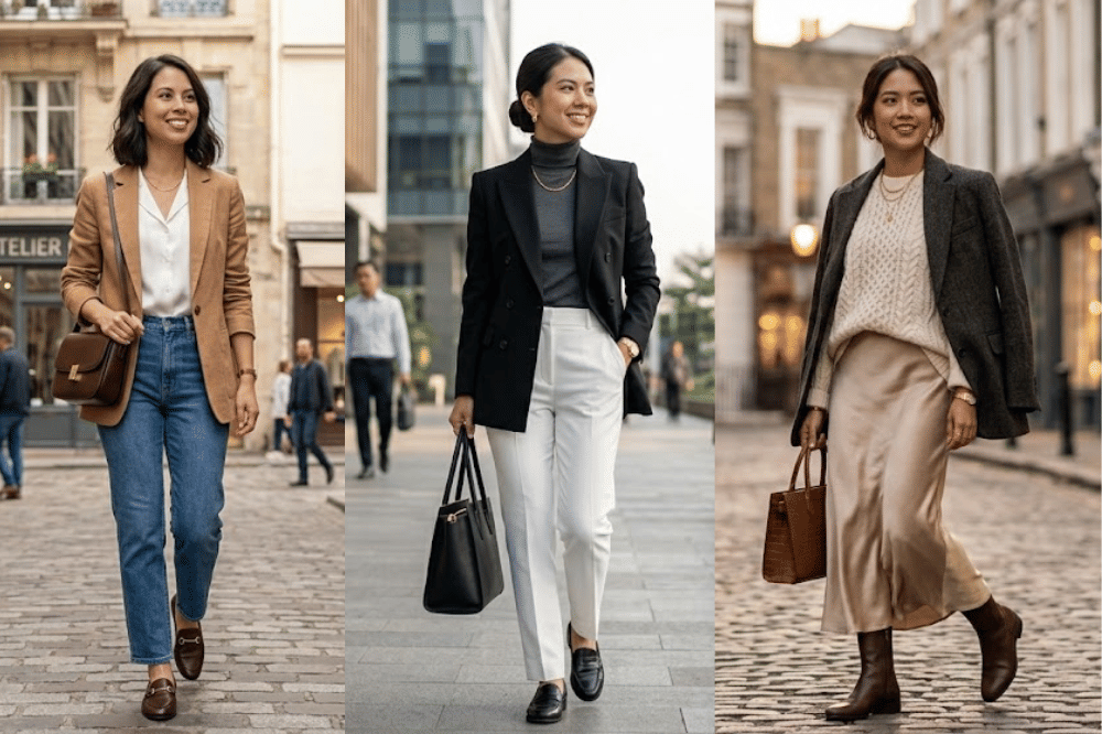 7 Trik Styling Outfit Warna Netral agar Terlihat Mahal
