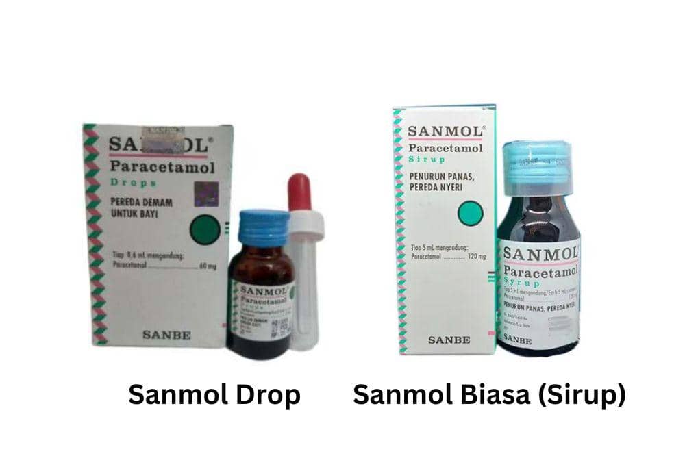 Jangan Keliru, Ini Perbedaan Sanmol Drop dan Sanmol Biasa untuk Anak