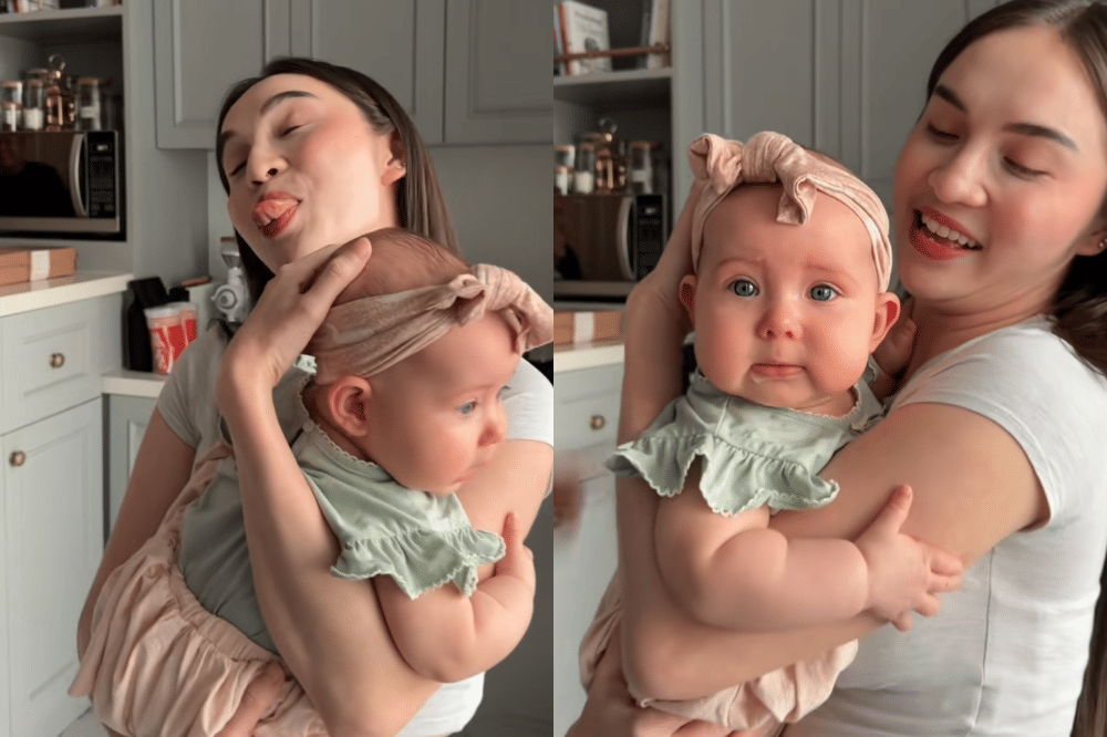 Foto Kaia Anak Steffi Zamora dan Nino Fernandez Bersama Elina Joerga