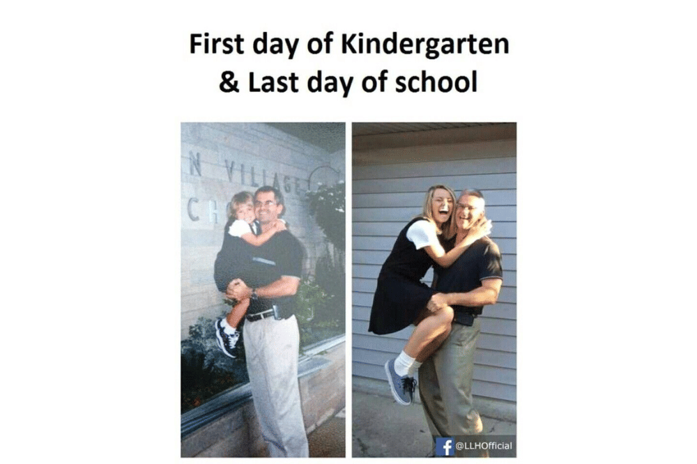 10 Meme Orangtua Antar Anak Sekolah, Terharu hingga Merasa Bebas (6).png