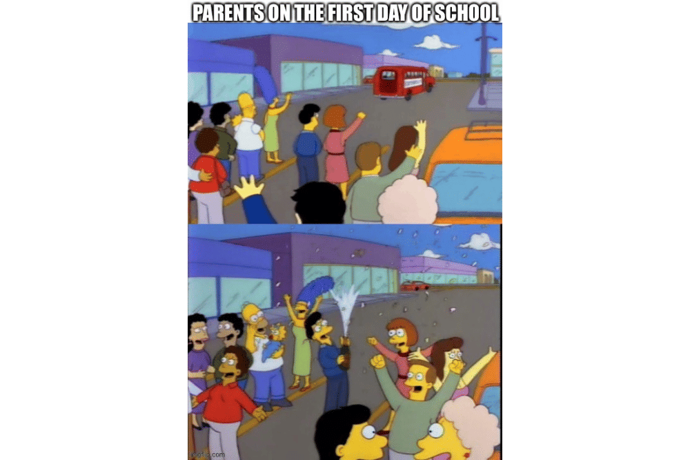 10 Meme Orangtua Antar Anak Sekolah, Terharu hingga Merasa Bebas (8).png