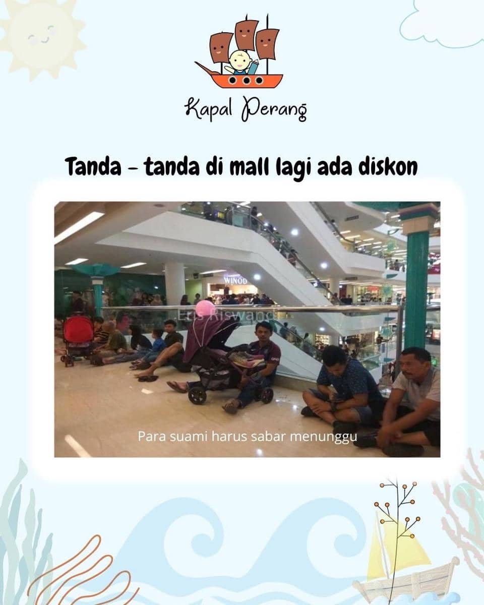 7 Meme Emak-Emak Habis Lihat Diskon, Auto Senyum Sendiri!