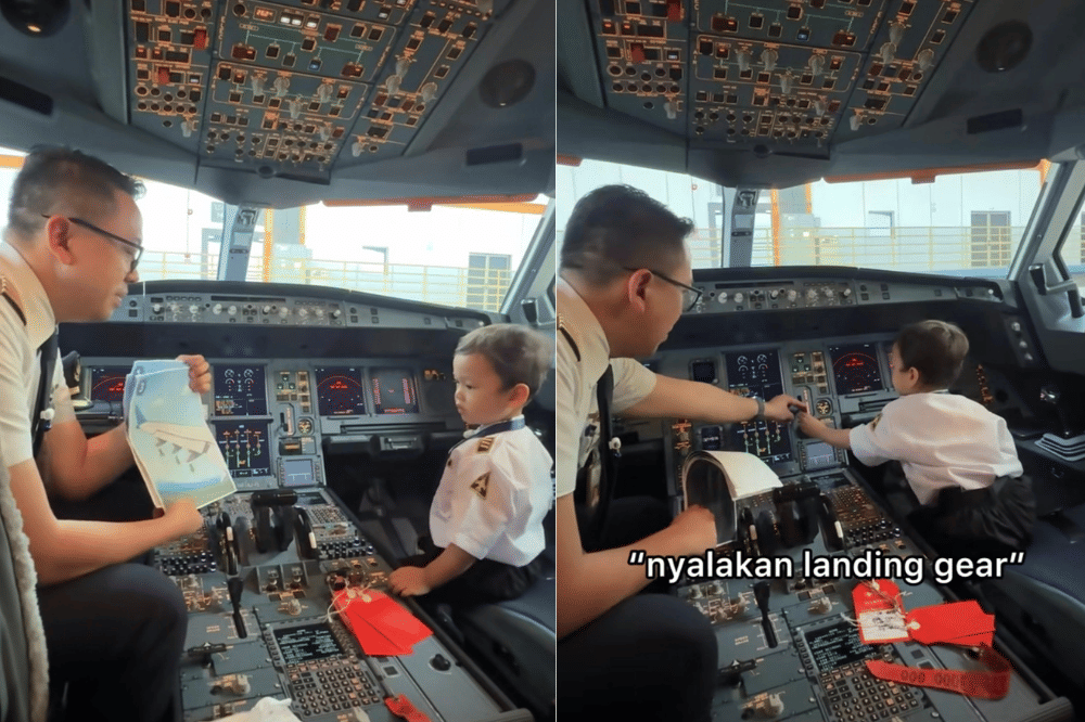 Ken diuji pengetahuannya oleh pilot