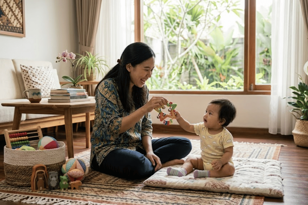 Aktivitas seru untuk stimulasi bayi saat bermain di rumah