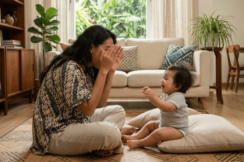 Aktivitas seru untuk stimulasi bayi saat bermain di rumah