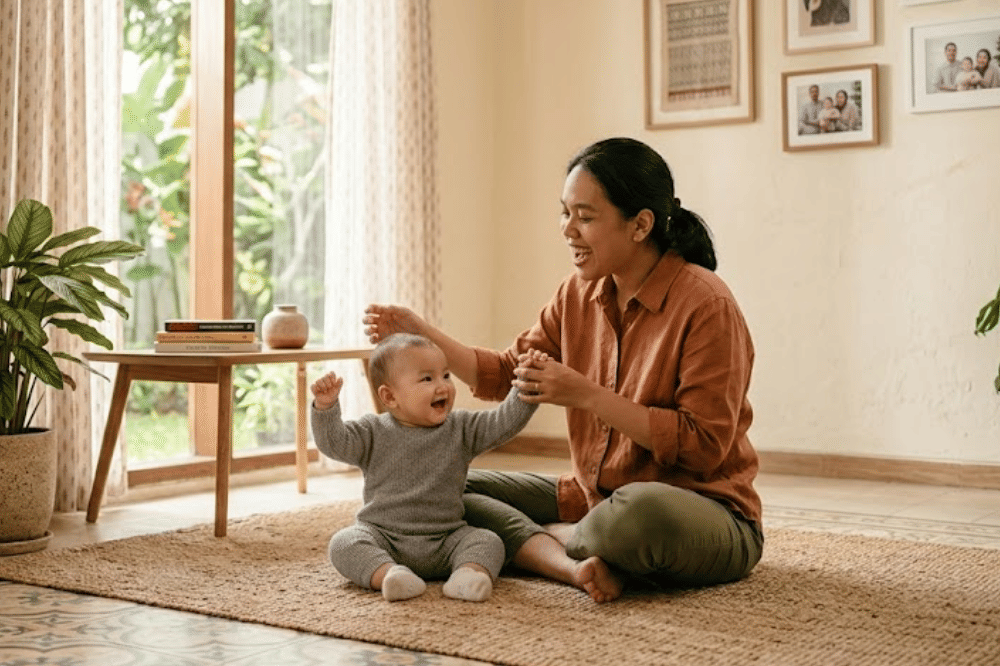 Aktivitas seru untuk stimulasi bayi saat bermain di rumah