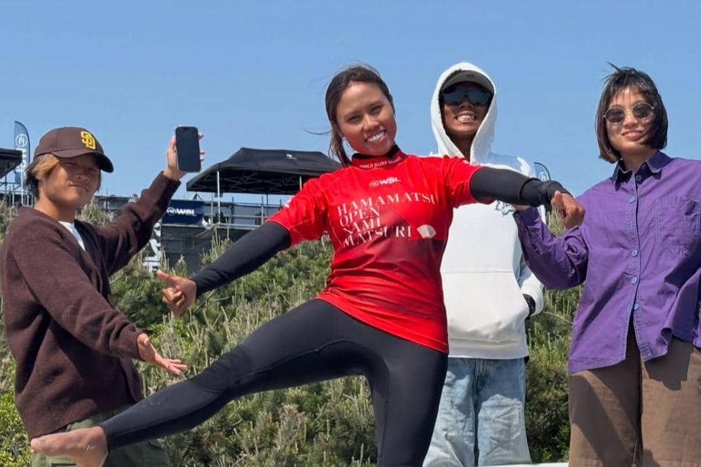 Dhea Natasya lolos ke WSL World Longboard Tour