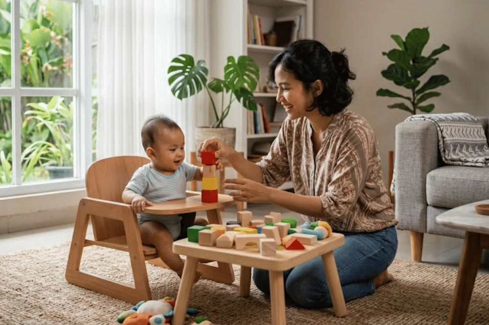 Aktivitas seru untuk stimulasi bayi saat bermain di rumah