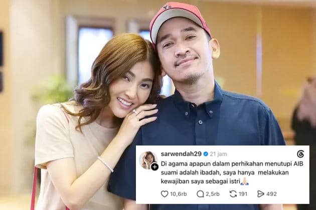 Kumpulan Sindiran Ruben Onsu dan Sarwendah di Threads, Konflik Pasca Cerai