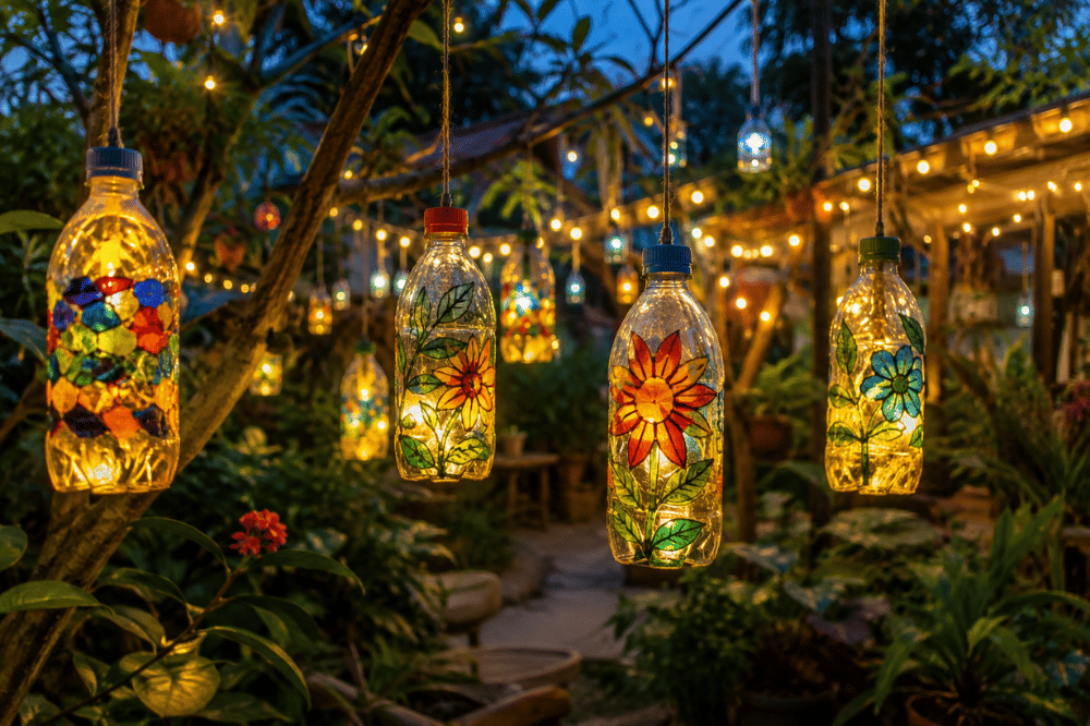 7 Cara Membuat Lampion dari Botol Bekas, Cantik dan Ramah Lingkungan