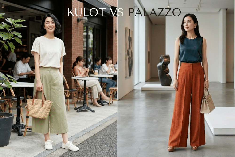 Kulot vs Palazzo, Mana Pilihan Outfit Nyaman Seharian?