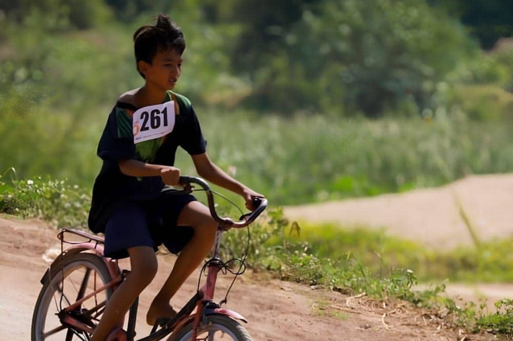 Pech Theara remaja 13 tahun asal Kamboja yang dilirik Khmer Cycling Federation