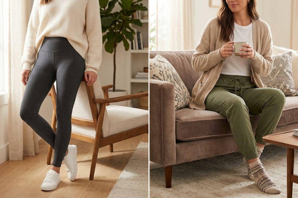Legging vs Jogger Pants untuk Outfit Rumahan, Mana yang Ternyaman?