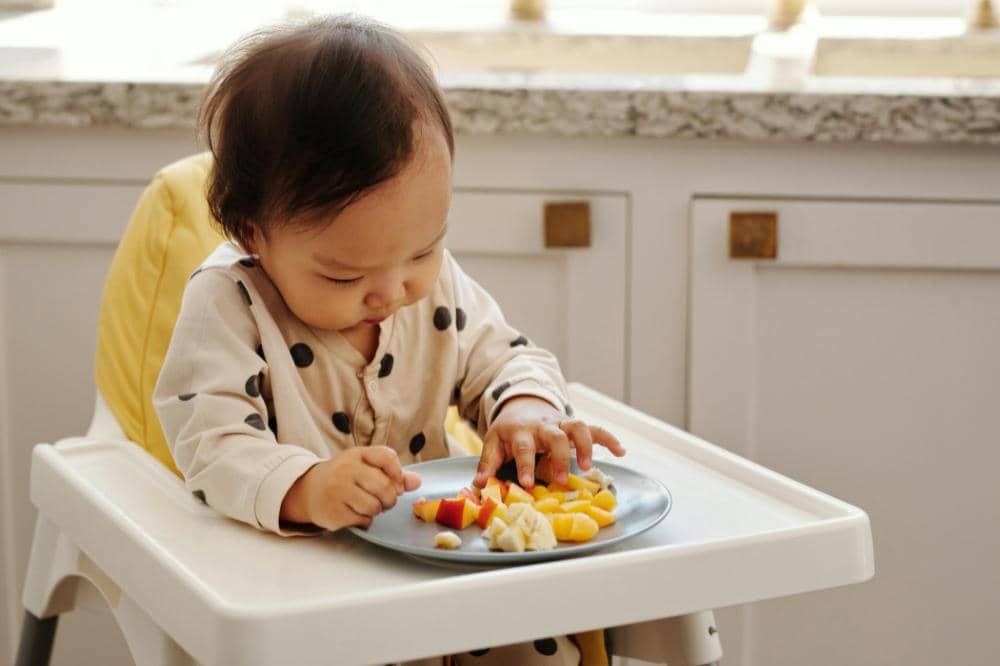 Pipi Bayi Merah setelah Makan