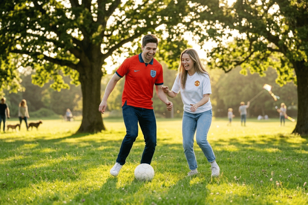 Pasangan yang Hobi Bola