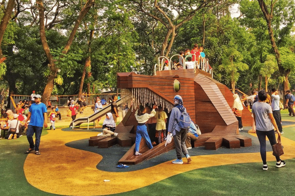 Fasilitas Taman di Jakarta 