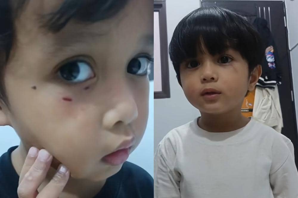 Viral Tingkah Lucu Kakak dan Adik saat Bertengkar, Siapa yang Duluan?
