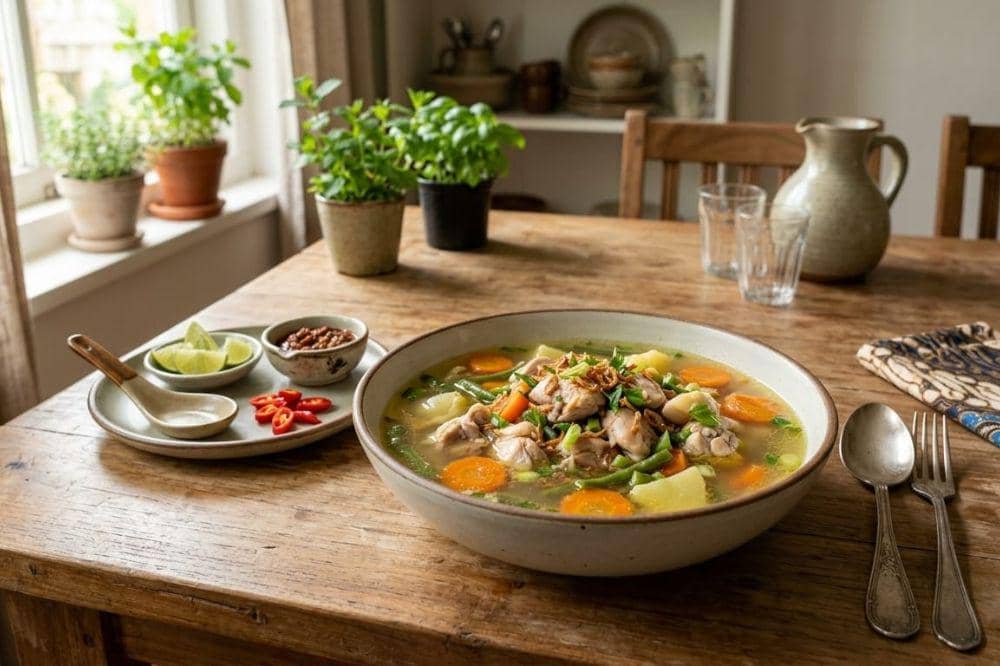Resep Sup Ayam Tanpa Air, Kreasi Unik dan Lebih Tinggi Nutrisi