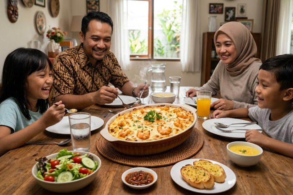 Resep Shrimp Doria Creamy Ala Jepang yang Enak dan Lezat