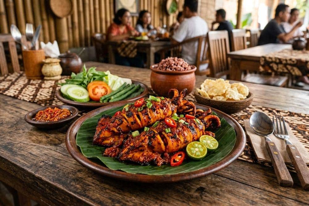 Resep Sotong Bakar Pedas yang Praktis dan Empuk Ala Restoran