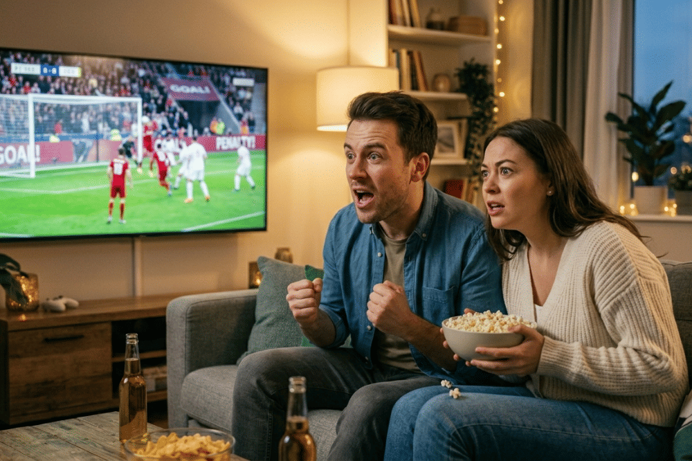 Alasan Laki-Laki Suka Mengajak Pasangan Nobar Bola