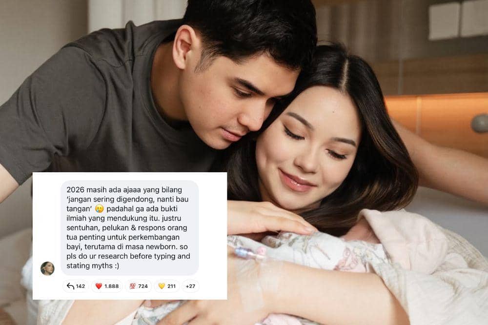 Alyssa Daguise tak percaya sering gendong bayi jadi “bau tangan”
