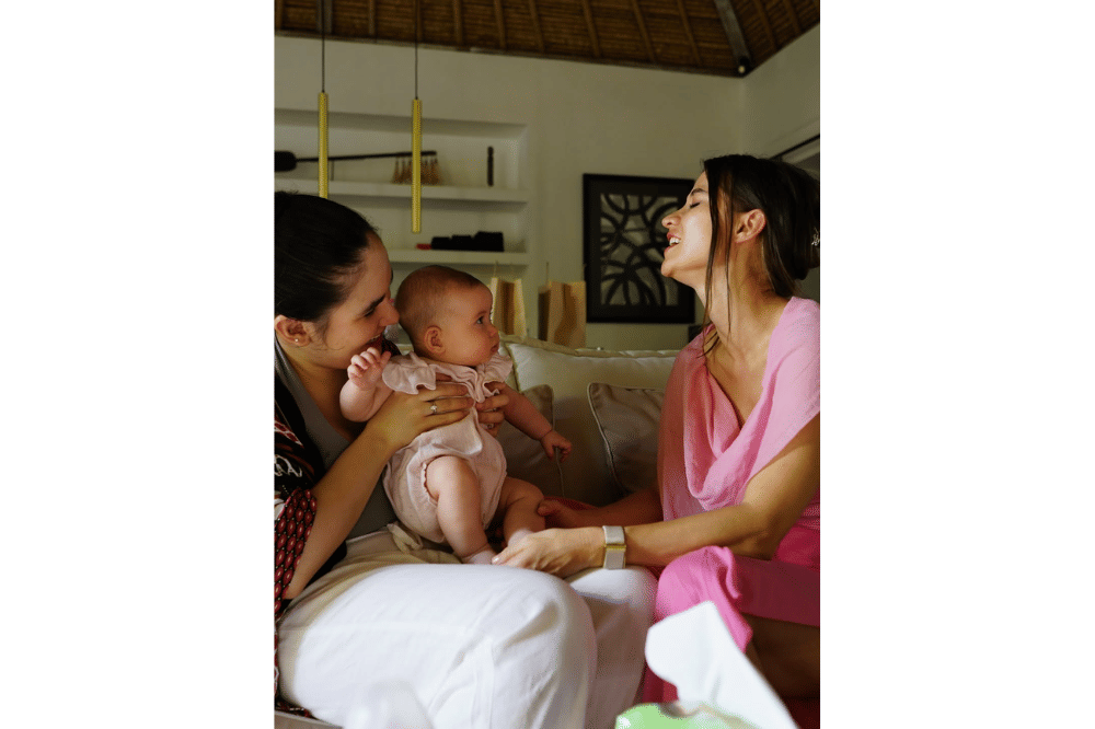 Kebersamaan Kaia anak Steffi Zamora dengan Millane Fernandez