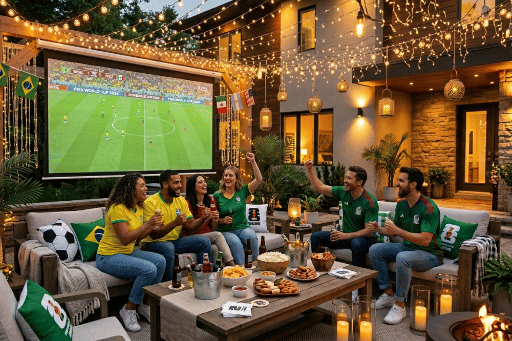 Tips Dekorasi di Teras Rumah untuk Nobar